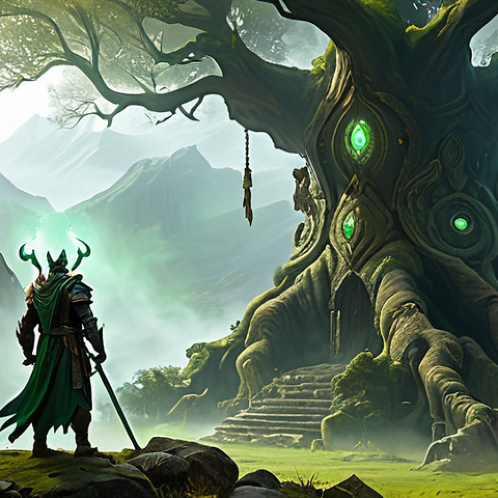 Guardian Spirit of the Forgotten Valley**
"A fully clothed warrior stands triumphantly in a misty, monster-filled valley, holding a glowing, ethereal Guardian Spirit pet (earth element themed, greens and browns). The pet is small and hovering, radiating a protective aura. Background shows ancient ruins and gnarled trees. Appropriate attire, safe for work, perfect anatomy, correct proportions, natural pose, professional fantasy illustration, high quality, well-formed hands, proper finger count, family-friendly, fantasy art."
**