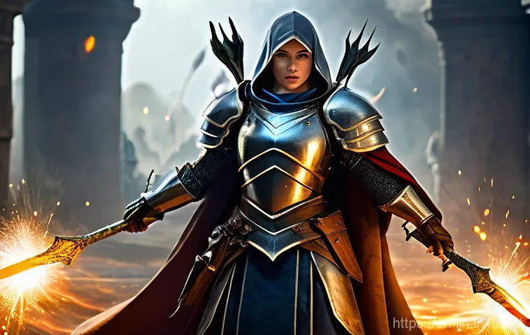 리니지 서버 간 대전 모드 - **Prompt: The War Council's Strategy Session**
    A highly detailed, cinematic fantasy image of a d...