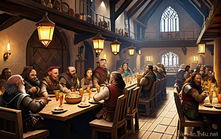 리니지 서버 간 대전 모드 - **Prompt: Frontline Defense and Support**
    A dynamic, action-packed wide shot of a fantastical ba...