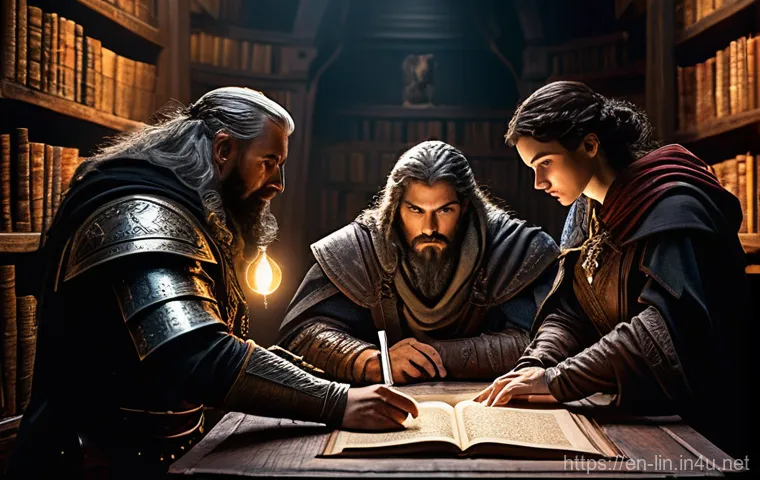 리니지 보스 타이밍 공유 - A female fantasy adventurer, dressed in practical, layered leather armor and sturdy boots, with a ut...