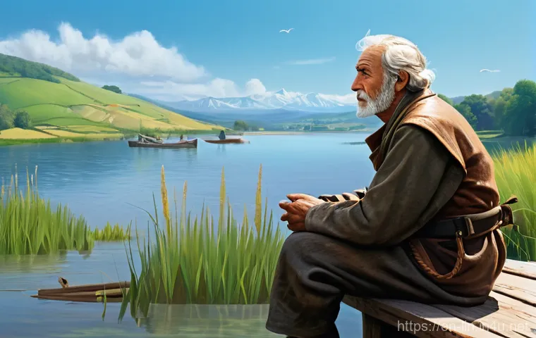 리니지 NPC 기능 활용법 - **Prompt 1: The Wise Fisherman's Secret**
"A grizzled, older fisherman, wearing a simple tunic a...