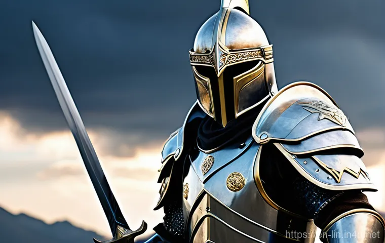 리니지 PVP 입문 가이드 - **Strategic Fantasy Party in a Forest Ambush.**
    An epic scene depicting a diverse fantasy advent...