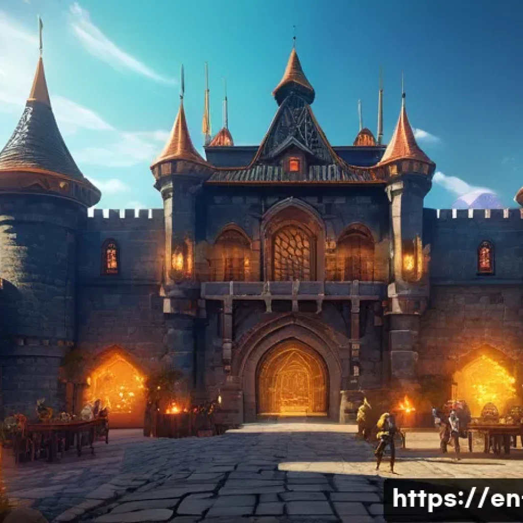 리니지 비공식 서버 차이 - A vibrant fantasy MMORPG battle scene on a high-rate private server, showcasing a diverse group of a...